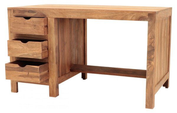 Psací stůl Amba 130x76x70 z indického masivu palisandr