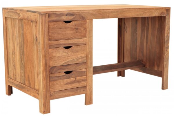 Psací stůl Amba 130x76x70 z indického masivu palisandr