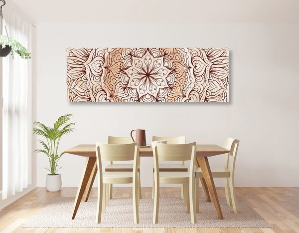 Obraz abstraktní etnická Mandala