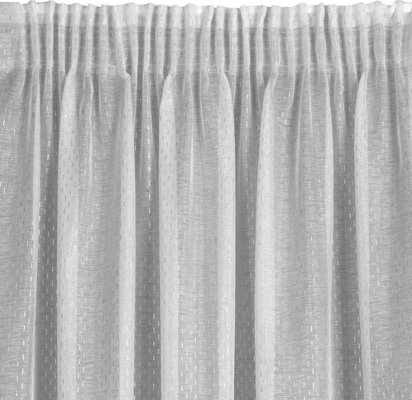 ZÁCLONA NA PÁSCE LOARA 140X270 CM BÍLÁ
