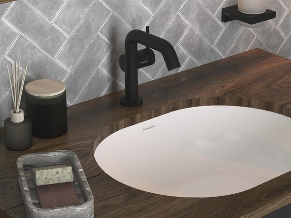 Hansgrohe Xuniva U umyvadlo 45x35 cm oválné pod pult bílá lesk 61050450