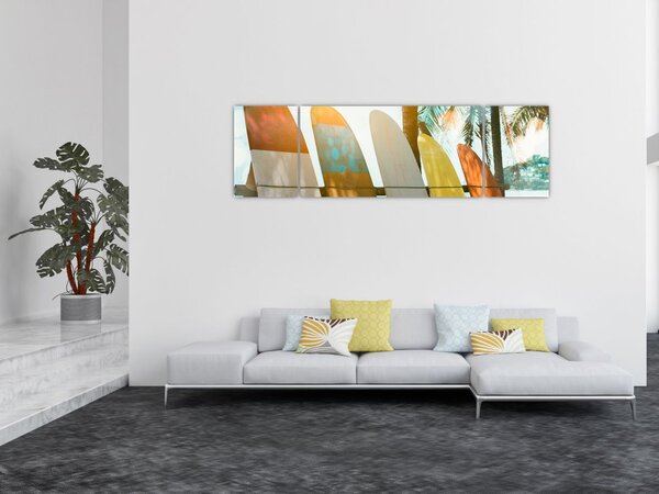 Obraz - Surfovací prkna (170x50 cm)