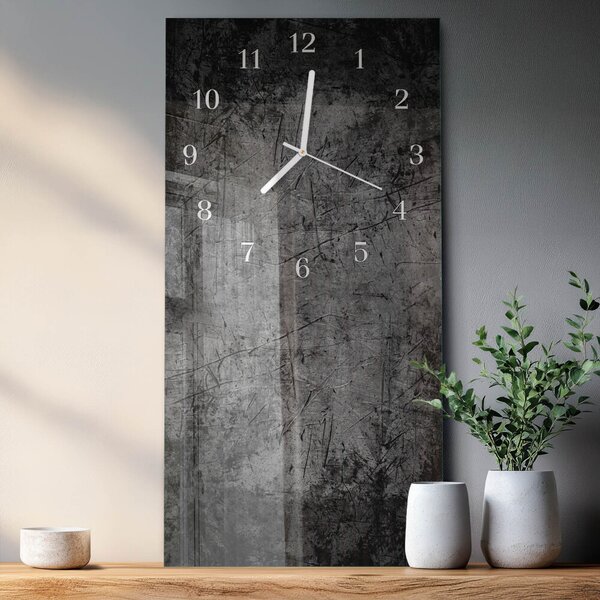 Skleněné hodiny vertikální Vzor zsppb-30x60-00083567