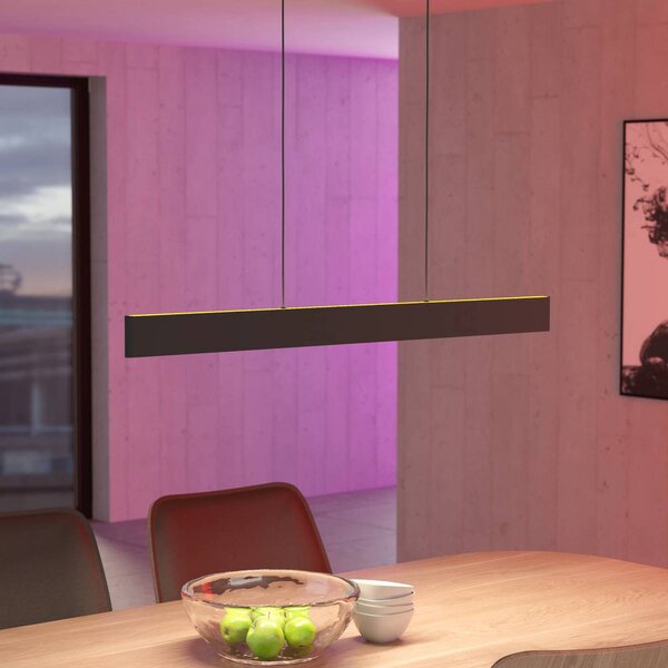 EGLO connect LED závěsné svítidlo Andreas-Z, černá, ocel