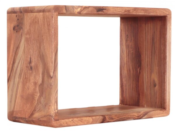 Police na zeď Tina 50x35x22 z masivu palisandr