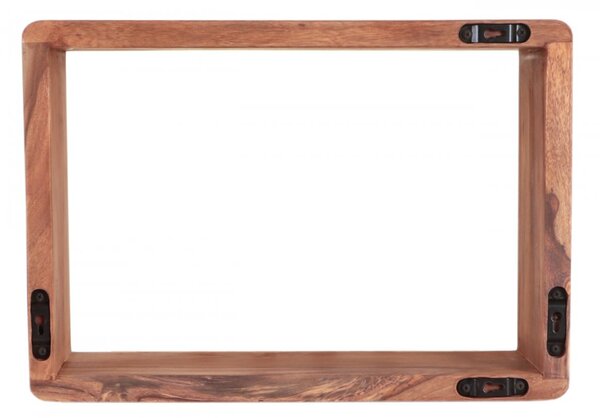 Police na zeď Tina 50x35x22 z masivu palisandr