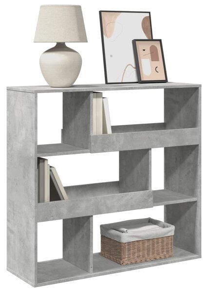 Dělicí stěna betonově šedá 100 x 33 x 94,5 cm kompozitní dřevo 3309477