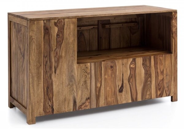 Skříňka pod umyvadlo Gani 130x70x45 z indického masivu palisandr