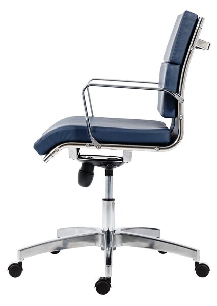 Kancelářská židle KASE – 8850 SOFT LOW BACK SK10 (kancelářská židle s vyšším děleným čalounem na sedáku a opěráku)