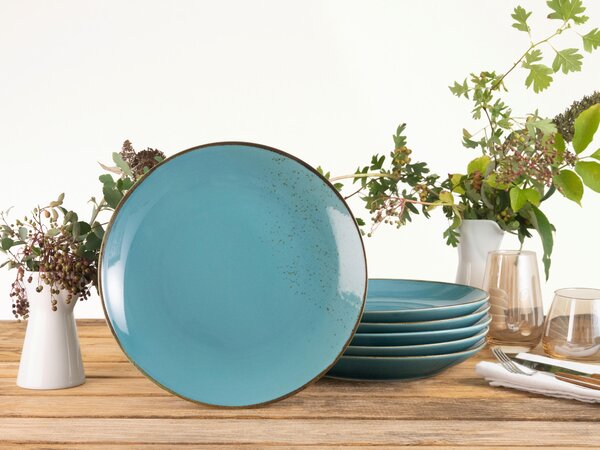 SADA MĚLKÝCH TALÍŘŮ, keramika, 27 cm Creatable - Online Only nádobí, Online Only