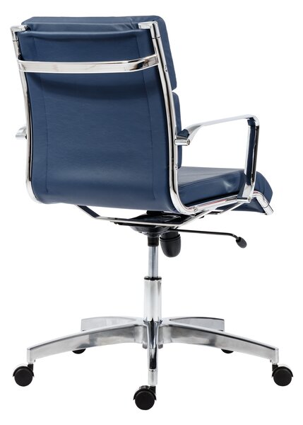Kancelářská židle KASE – 8850 SOFT LOW BACK SK10 (kancelářská židle s vyšším děleným čalounem na sedáku a opěráku)