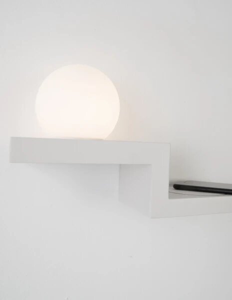 Designové nástěnné svítidlo Room – Bílá