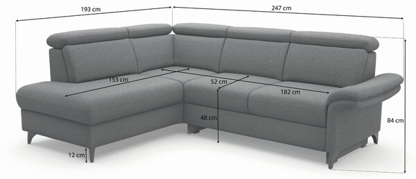 ROHOVÁ SEDAČKA, textil, olivově zelená Sit & More - Sedací soupravy, Online Only