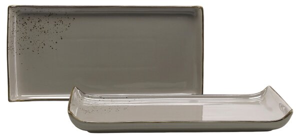 SADA SERVÍROVACÍCH PODNOSŮ kamenina keramika 2dílné 16,5/33 cm Creatable - Kolekce nádobí, Online Only