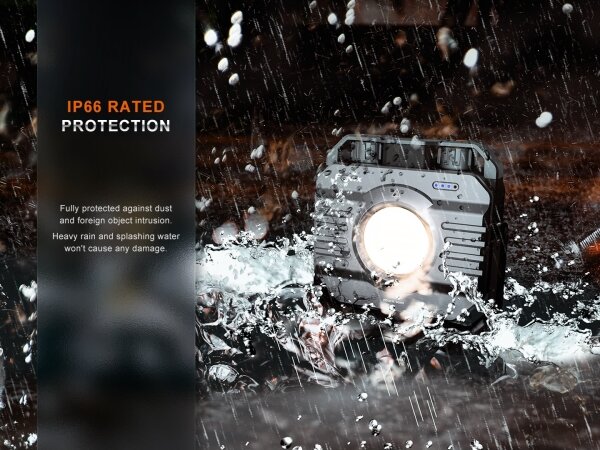 Fenix CL28R - LED Stmívatelný nabíjecí reflektor LED/USB IP66 2000 lm 360 h