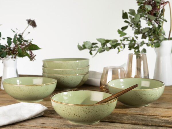 SADA MISEK kamenina keramika 6dílné 16,5 cm Creatable - Sada misek, Online Only