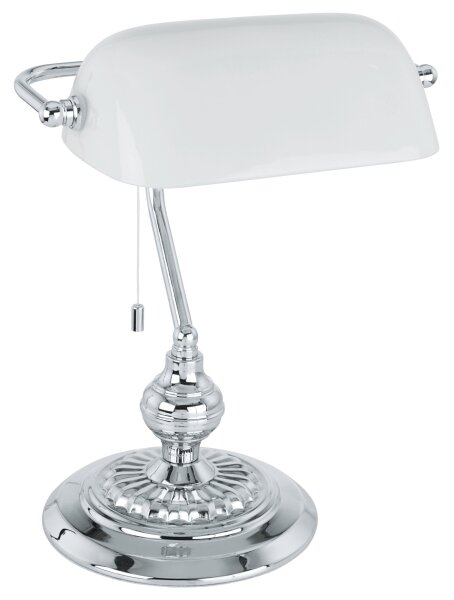 Eglo 90968 - Stolní lampa BANKER E27/60W
