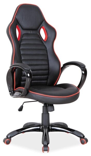Signal Kancelářská židle Q-105 černá/červená