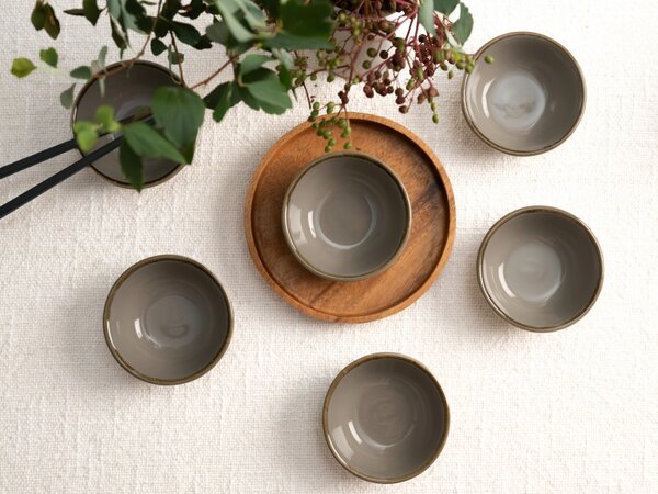 SADA MISEK NA OMÁČKU kamenina keramika 8 cm Creatable - Kolekce nádobí, Online Only