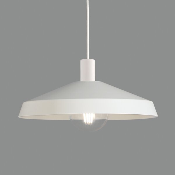 ACB Iluminacion Závěsné svítidlo EVELYN, ⌀ 45 cm, 1xE27 15W Barva: Černá, Barva montury: Bílá