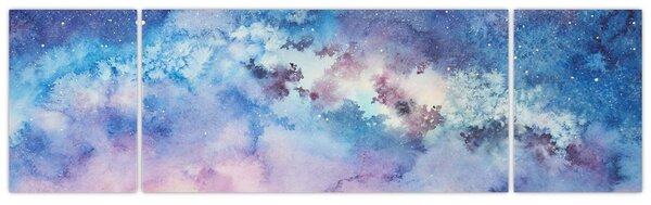 Obraz - Mléčná dráha, aquarel (170x50 cm)