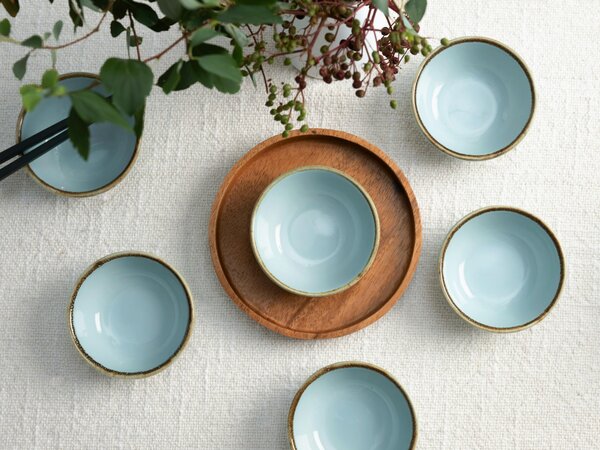 SADA MISEK NA OMÁČKU kamenina keramika 8 cm Creatable - Kolekce nádobí, Online Only