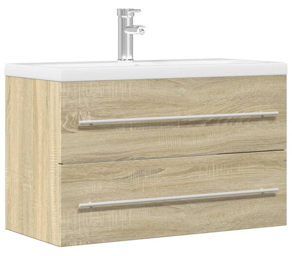Skříňka pod umyvadlo old wood 80 x 38,5 x 48 cm dřevotříska