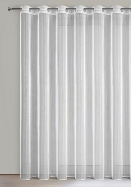 ZÁCLONA NA KROUŽCÍCH ESEL 400X250 CM BÍLÁ