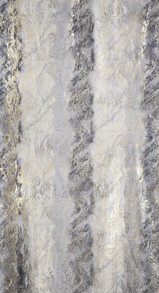 ZATEMŇOVACÍ ZÁVĚS NA KROUŽCÍCH SOFI 135X250 CM VZOROVANÁ