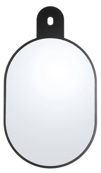 Závěsné zrcadlo Tag Present Time (Barva- stříbrné, černé)