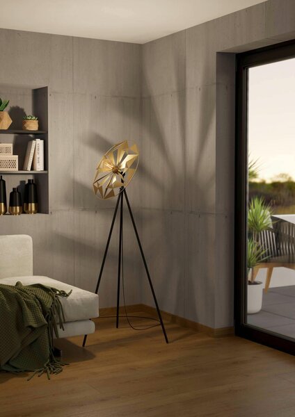 STOJACÍ LAMPA, 50/27/152 cm Eglo - Online Only svítidla, Online Only