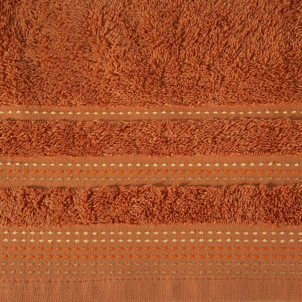 FROTÉ RUČNÍK POLA 70X140 CM ORANŽOVÁ