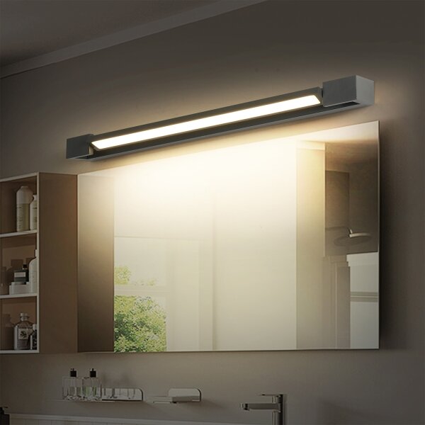 Brilagi - LED Koupel. osvětlení zrcadla AQUA LINE LED/18W/230V 60 cm IP44 antr