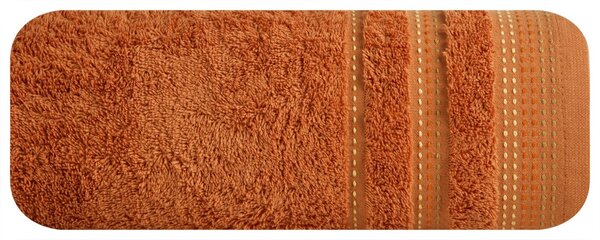 FROTÉ RUČNÍK POLA 70X140 CM ORANŽOVÁ