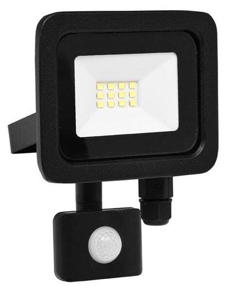 Ecolite RLED48WL-10W/PIR - LED Reflektor STAR se senzorem LED/10W/230V IP44