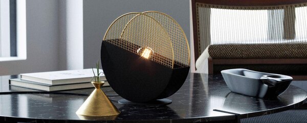 STOLNÍ LAMPA, E27, 28/9/28,5 cm Eglo - Online Only svítidla, Online Only