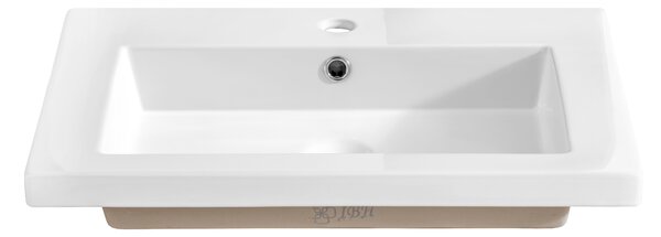 Comad Nábytkové keramické umyvadlo UM-8070 SPIRIT 60, 61x46 cm, bílá lesklá