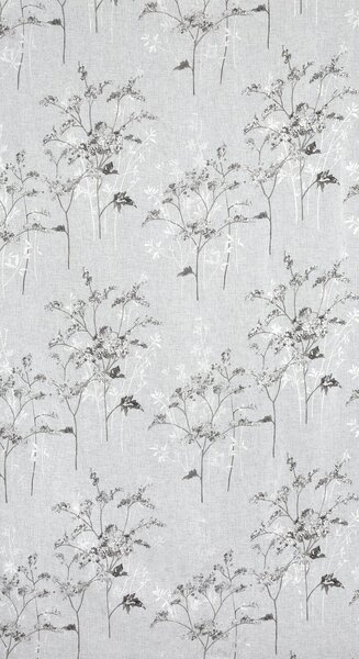ZÁCLONA NA KROUŽCÍCH SERMA 140X250 CM KVĚTY