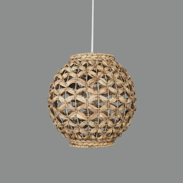 ACB Iluminacion Závěsné svítidlo LENNIS, ⌀ 30 cm, 1xE27 15W Barva montury: Černá