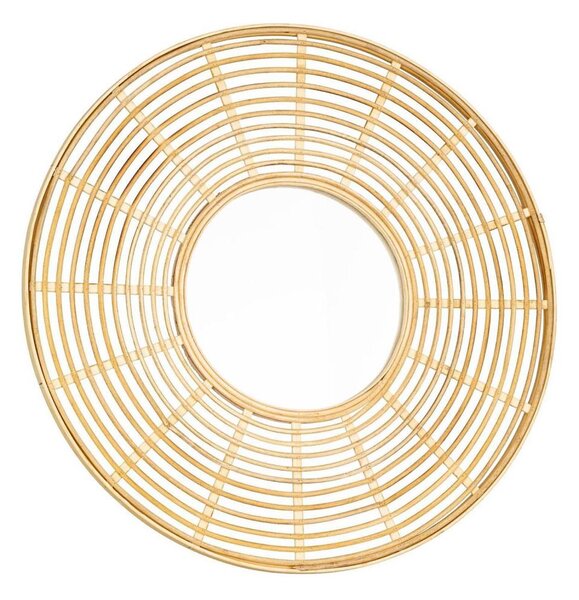 Eglo 425029 - Nástěnné zrcadlo MITSUKE pr. 55 cm bambus