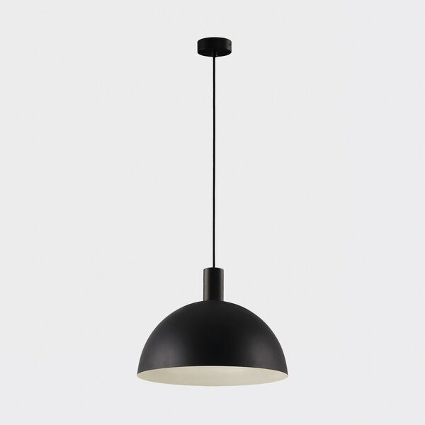 ACB Iluminacion Závěsné svítidlo TIGA, ⌀ 25 cm, 1xE27 15W Barva: Bílá, Barva montury: Bílá