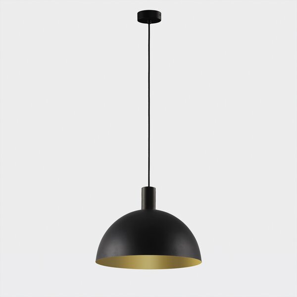 ACB Iluminacion Závěsné svítidlo TIGA, ⌀ 25 cm, 1xE27 15W Barva: Bílá, Barva montury: Bílá