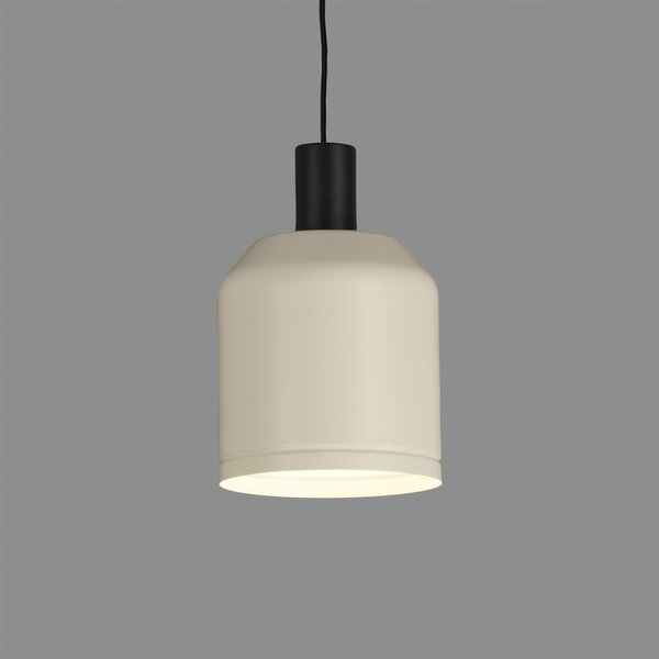 ACB Iluminacion Závěsné svítidlo TURKANA, ⌀ 16 cm, 1xE27 15W Barva: Bílá, Barva montury: Bílá
