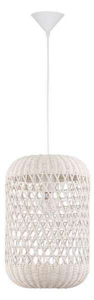 Nova Luce Závěsné svítidlo AURORA, ratan, E27 1x12W Barva: Bílá