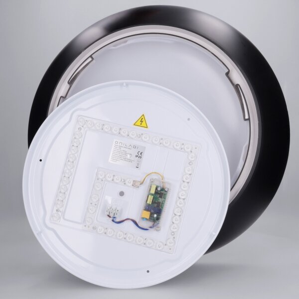 Brilagi-LED Stmívatelné svítidlo ALVA LED/48W/230V 3000-6500K pr. 51 cm černá+DO