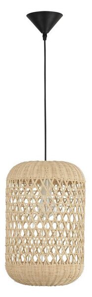 Nova Luce Závěsné svítidlo AURORA, ratan, E27 1x12W Barva: Bílá