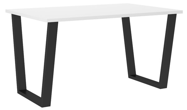 Jídelní stůl Cezar Barva korpusu: Bílá, Rozměr: 138 x 90 cm