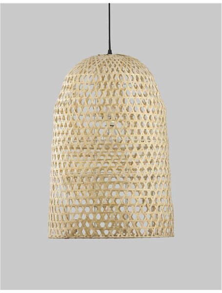 Nova Luce Závěsné svítidlo AURORA, ratan, E27 1x12W Barva: Bílá