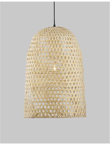 Nova Luce Závěsné svítidlo AURORA, ratan, E27 1x12W Barva: Bílá