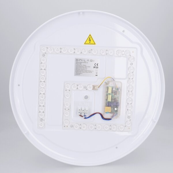 Brilagi - LED Stmívat. svítidlo NAOMI LED/48W/230V 3000-6500K pr. 39 cm černá+DO
